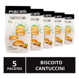 Biscoito Italiano Cantuccini, Piacelli, 5 Pacotes