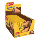 Biscoito Lanchinho Recheio Chocolate Bauducco 500g