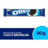 Biscoito Oreo Recheado Com Baunilha Original Pacote 90g