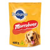 Biscoito Pedigree Marrobone Carne Para Cães Adultos 500g