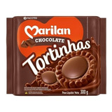 Biscoito Recheio Chocolate Marilan Tortinhas Pacote