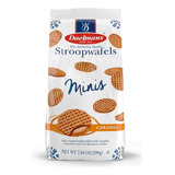 Biscoito Stroopwafels Mini Waffles Caramelo Daelmans Holanda