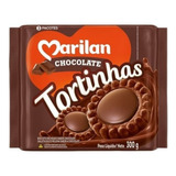 Biscoito Tortinhas Marilan Sabor Chocolate Bolacha