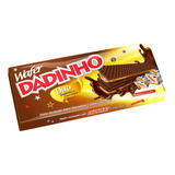 Biscoito Wafer Recheio Amendoim E Chocolate Dadinho Duo 110g