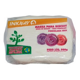 Biscuit Massa Arte Natural/branca 900g Pronta Entrega Inkway
