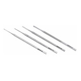 Bisturi P/ Podólogo Kit C/ 4 Pçs- 206, 208, 209 E 214