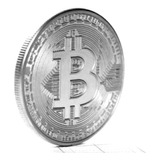 Bitcoin Moeda Física Btc Para Coleção