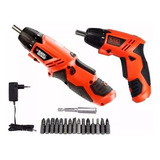 Black Decker Parafusadeira Kc4815k-br Kit Parafusadeira A Bateria 4,8v , , Com 15 Acessórios Para Ferramentas, Carregador Bivolt 