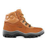 Black Friday Bota/botina Nobuck Safetline Bico Pvc Caramelo