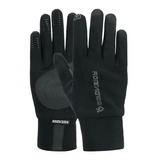 Black Winter Gloves Luva Térmica Inverno Resistente À Água 