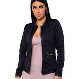 Blazer Jacquard Matelassê Casaco Jaquetinha Moda 2019