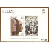 Bloco 12 Belize 1980 Ano Internacional