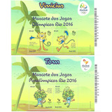 Bloco 187-188 Tom Vinícius Mascote Olimpíadas Rio 2016
