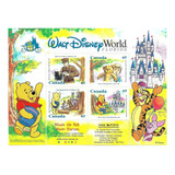 Bloco 19 Canadá 1996 Ursinho Pooh Flórida Walt Disney