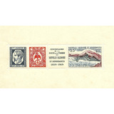 Bloco 2 Nova Caledônia 1959 Centenário Do Selo Postal