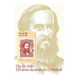 Bloco 72 Dom Pedro Império Dia Do Selo 1986