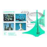 Bloco 87 Lubrapex Esculturas De Brasília 1990