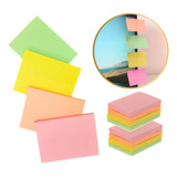 Bloco Adesivo Post-it 4 Cores 400 Folhas 38mm X 51mm Notas