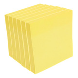 Bloco Adesivo Post-it Amarelo 600 Folhas 7,6cm X 7,6cm