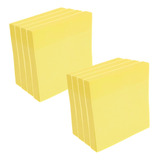 Bloco Adesivo Post-it Amarelo 800 Folhas 7,6cm X 7,6cm