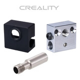 Bloco Aquecedor Garganta Hotend Mk8 Ender 3 Cr10 Lk4