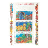 Bloco B-106 Lendas Populares Brapex 1996 Novo Sem Carimbo