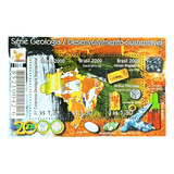 Bloco B-114 2000 Geologia Desenvolvimento Novo Sem Carimbo