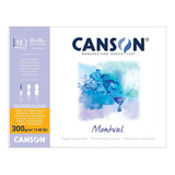 Bloco Canson Montval A4+ (24x32) 300g/m2 12 Folhas