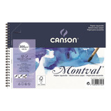 Bloco Canson Montval A5 300g/m2 12 Folhas Espiral