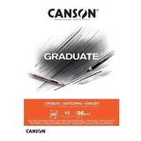 Bloco Canson Profissional Graduate Croquis 96g