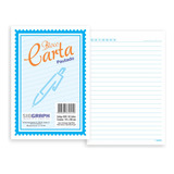 Bloco Carta Pautado C/50 Fls 144x208 Mm Sidgraph - 10 Un
