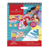 Bloco De Colorir Smartes Disney Princesas Canetinhas Mágicas