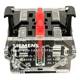 Bloco De Contato 2nf Para Botão 3sb7400-1aa10-1fb0 Cor Preto 660