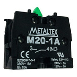 Bloco De Contato M20-1a 1na Para Botão M20 E P20