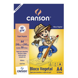 Bloco De Papel Canson Vegetal 60g