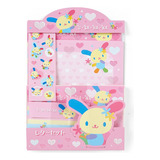 Bloco De Papel De Carta Importado Colorido Sanrio Usahana 
