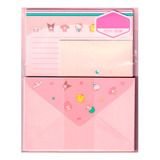 Bloco De Papel De Carta Importado Sanrio Characters Rosa