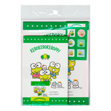 Bloco De Papel De Carta Importado Sanrio Keroppi Friends