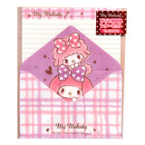 Bloco De Papel De Carta Importado Sanrio My Melody So Cute