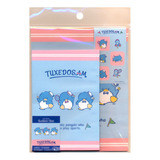 Bloco De Papel De Carta Importado Sanrio Tuxedosam Friends