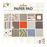 Bloco De Papel Para Scrapbook Diversas Estampas 30 Folhas
