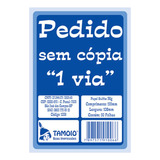 Bloco De Pedido Sem Cópia 1/36 P 1 Via 50 Folhas 20 Blocos