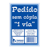 Bloco De Pedido Tamoio 1/36 - 50 Folhas 20 Blocos