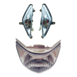 Bloco Farol Piscas Completos Seta Honda Biz 125 2006 A 2010
