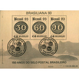 Bloco Filatélico - Brasiliana 1993 -