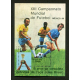 Bloco Filatélico - Rhm B.70 - Xlll Copa Do Mundo - L.1758