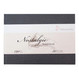 Bloco Hahnemuhle Nostalgie Sketch Book Paisagem A5 40 Folhas