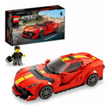 Bloco Lego Speed Champions Ferrari 812 Competizione 261 Pcs