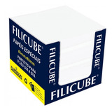 Bloco Lembrete Recado Filicube 8x8 Branco 700fls Filiperson