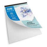 Bloco Papel Aquarela Cis Graf 300g A4 12 Folhas Acid Free